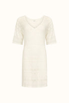 Spell | Siesta |  Mini | Dress | White | Sand | Front | Vagabond | Apparel | Boutique