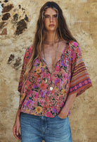 Spell | Swan Lake Short Sleeve Blouse | Vagabond | Apparel | Boutique