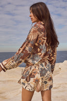 Spell | Volcano Goddess Shirt Dress | Back | Vagabond | Apparel | Boutique