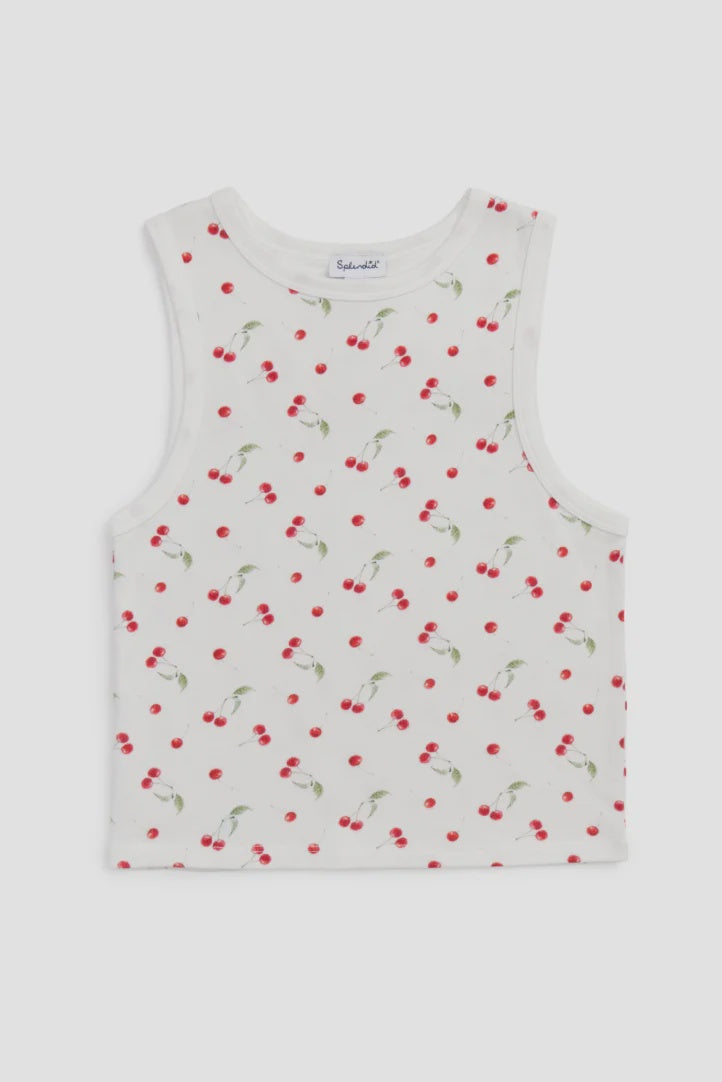 Splendid Girl Cherry Toss Tank