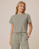 Splendid | Sawyer Sandwash SS Top | Vagabond | Apparel | Boutique