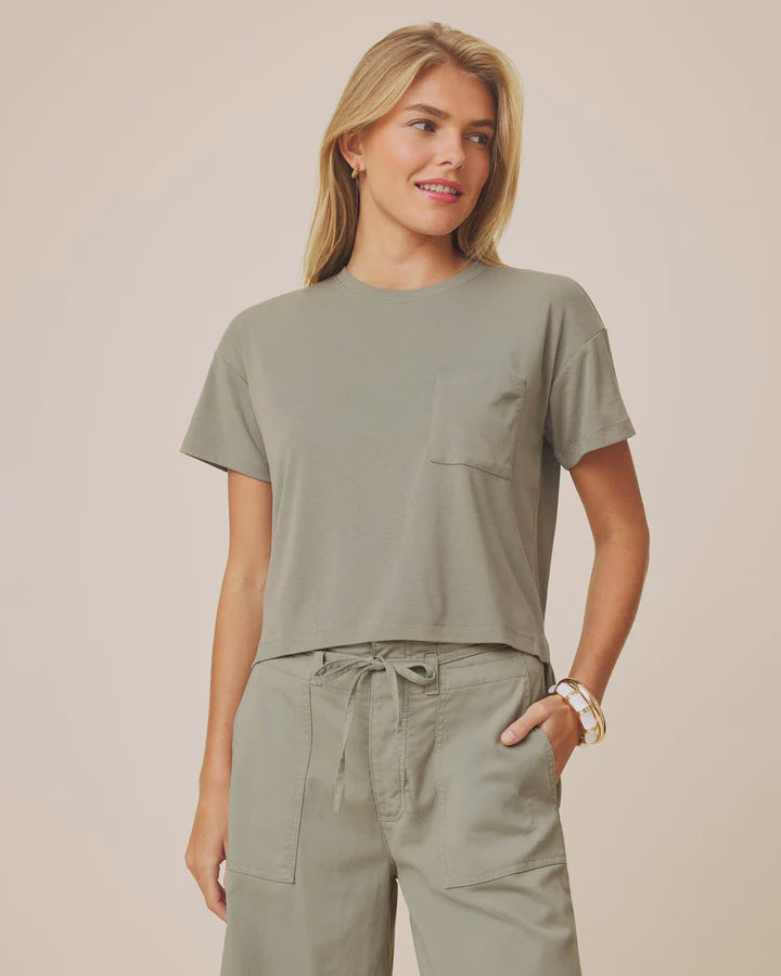 Splendid | Sawyer Sandwash SS Top | Vagabond | Apparel | Boutique