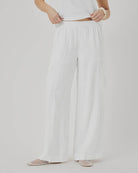 Splendid | Stella Linen Cargo Pant | Vagabond | Apparel | Boutique