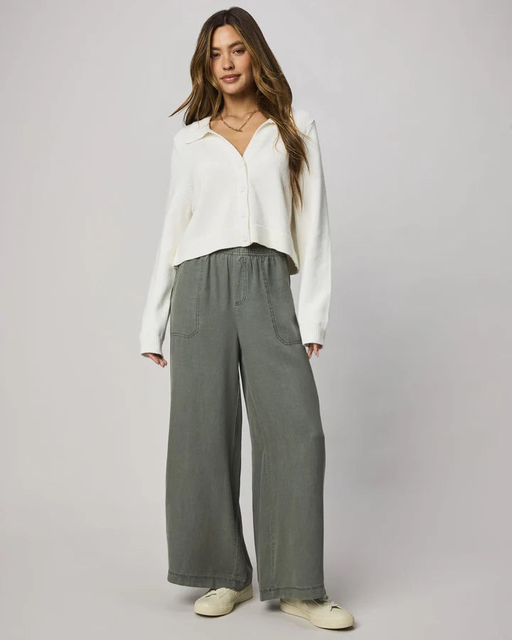 Splendid | Angie Palazzo Pant | Front | Vagabond | Apparel | Boutique