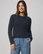 Splendid | Annabella Cable Sweater | Vagabond | Apparel | Boutique