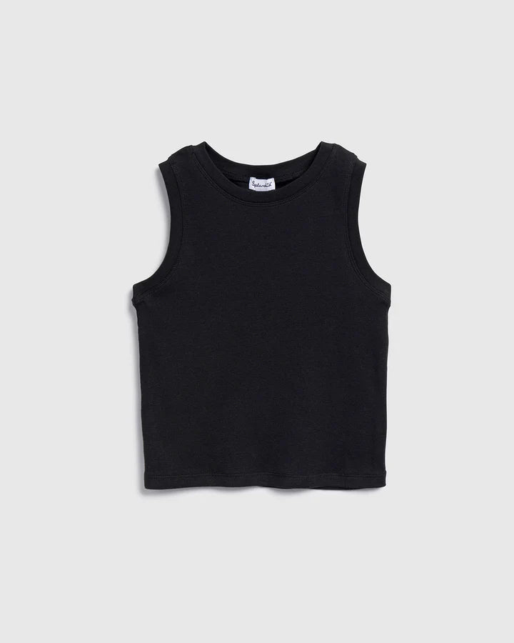 Splendid | High | Neck | Tank | Black | Vagabond | Apparel | Boutique