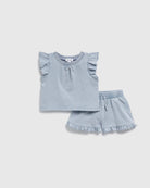 Splendid | Infant Girl | Indigo | Short | Set | Vagabond | Apparel | Boutique