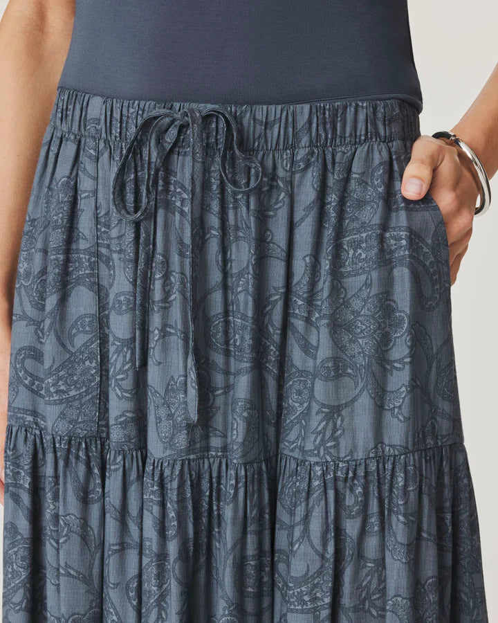 Splendid | Iris Paisley Skirt | Close | Vagabond | Apparel | Boutique