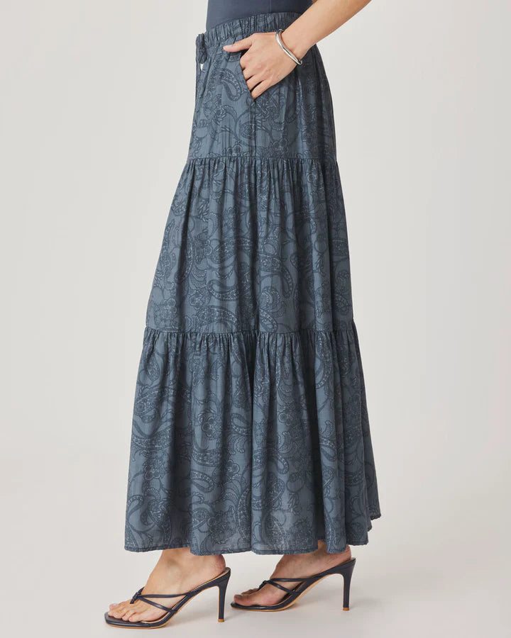 Splendid | Iris Paisley Skirt | Side | Vagabond | Apparel | Boutique