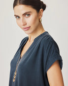Splendid | Ivy Mini Dress | Indigo | Close | Vagabond | Apparel | Boutique