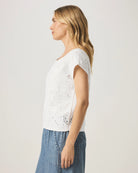 Splendid | Anderson Sweater Top | White Front | Vagabond | Apparel | Boutique