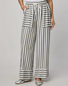 Splendid | Ella Stripe Pant | Olive | Vagabond | Apparel | Boutique