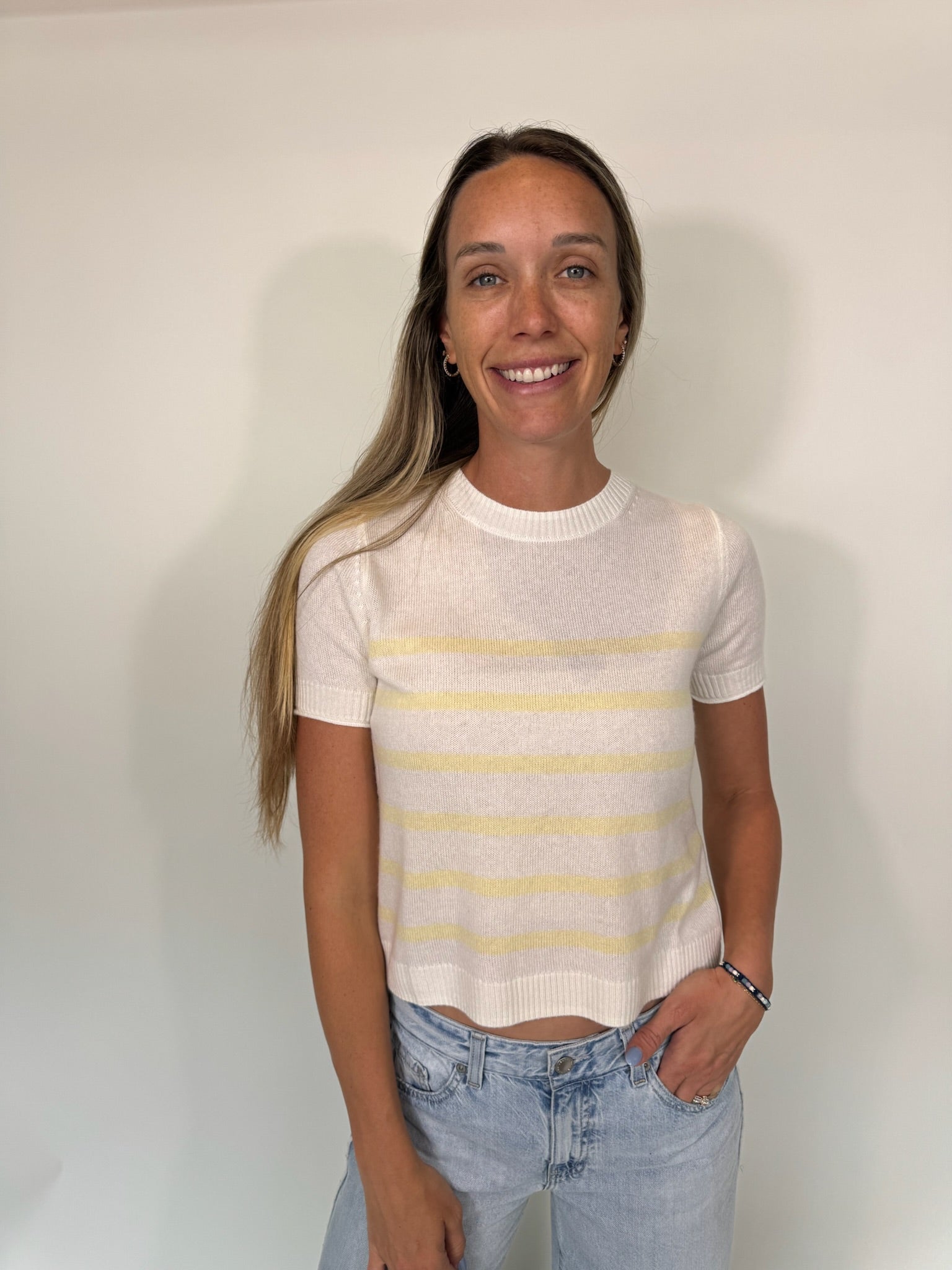 Splendid | Emerson Stripe SS Sweater | Full | Vagabond | Apparel | Boutique