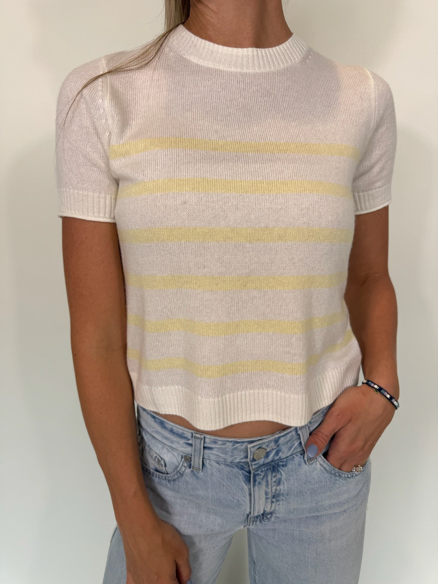 Splendid | Emerson Stripe SS Sweater | Close | Vagabond | Apparel | Boutique