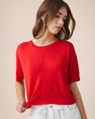 Splendid | Erica | Short Sleeve Sweater | Vagabond | Apparel | Boutique
