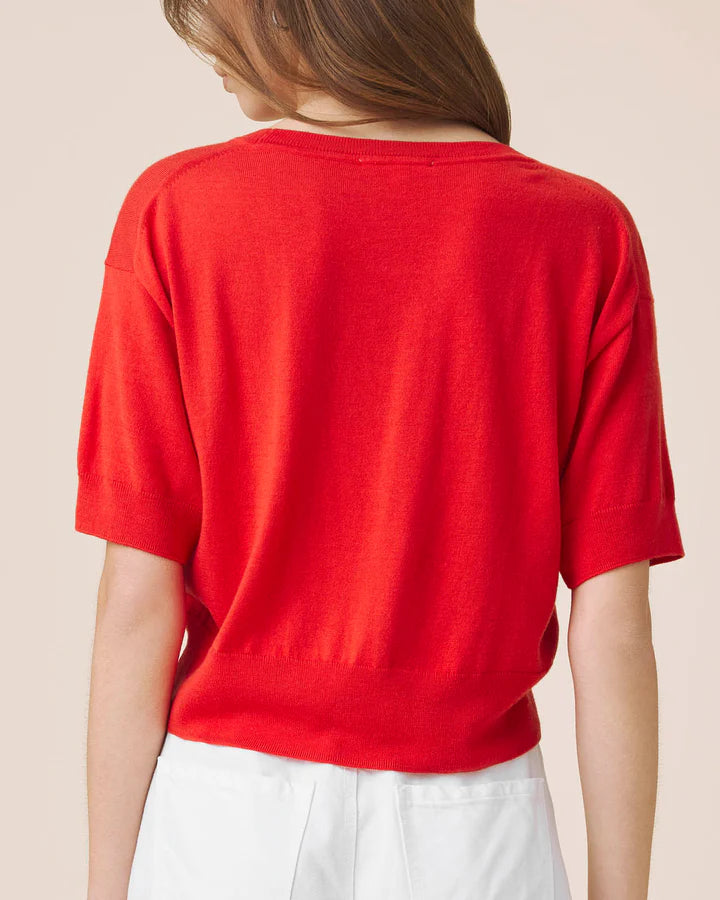 Splendid | Erica | Short Sleeve Sweater | Vagabond | Apparel | Boutique