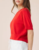 Splendid | Erica | Short Sleeve Sweater | Vagabond | Apparel | Boutique