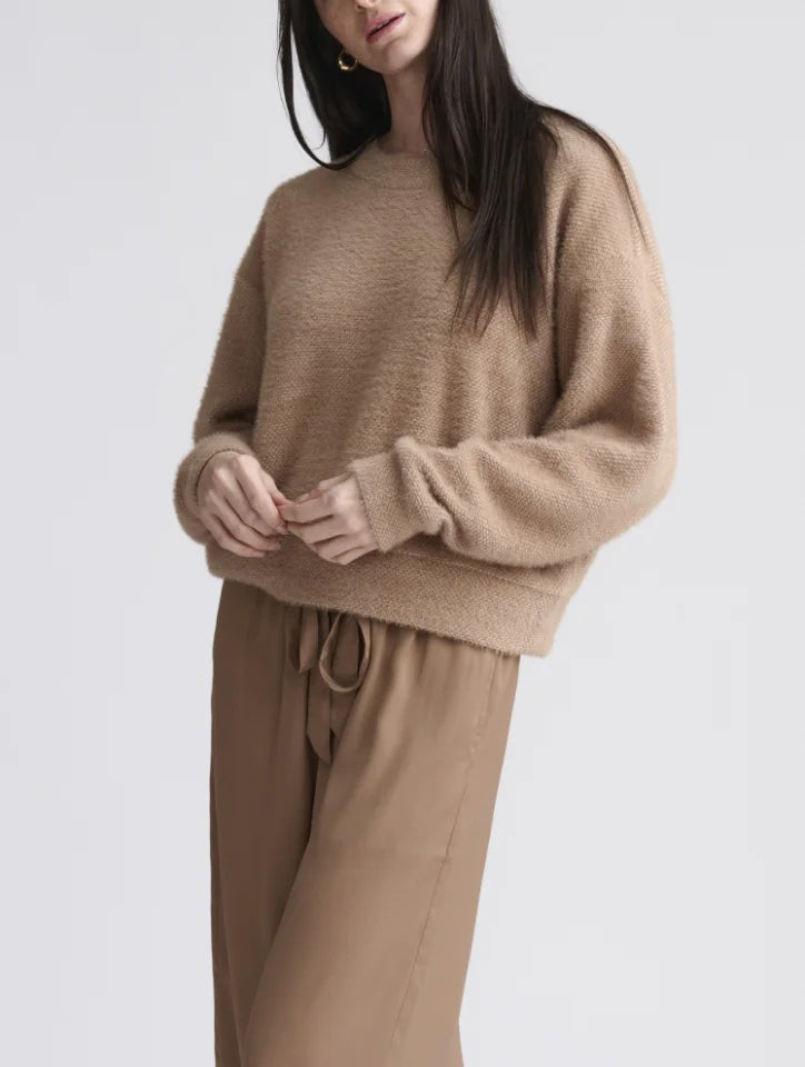 Splendid | Fallon Fuzzy Crewneck | Vagabond | Apparel | Boutique