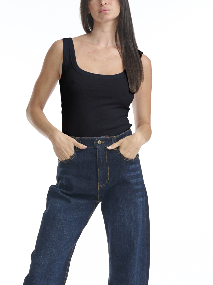 Splendid | Josie Tank | Black | Vagabond | Apparel | Boutique