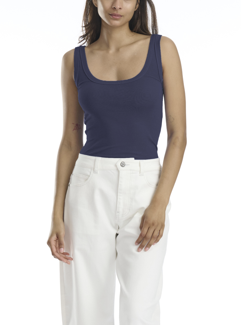 Splendid | Josie Tank | Indigo | Vagabond | Apparel | Boutique