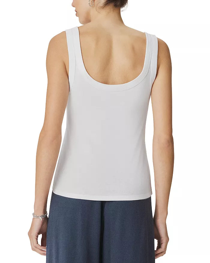Splendid | Josie Tank | White | Back | Vagabond | Apparel | Boutique