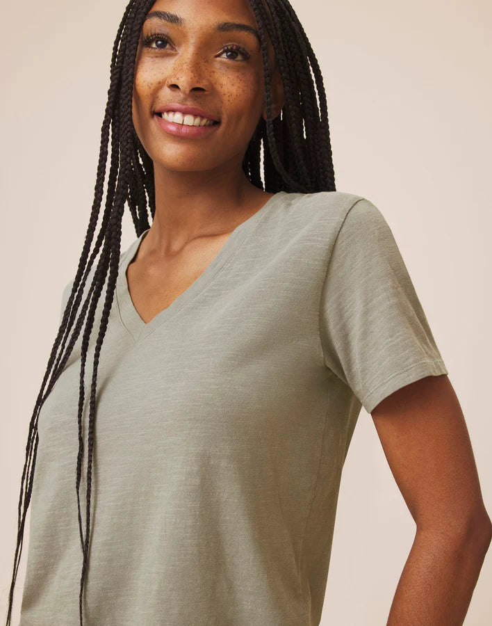 Splendid Louisa Boyfriend V Neck Tee