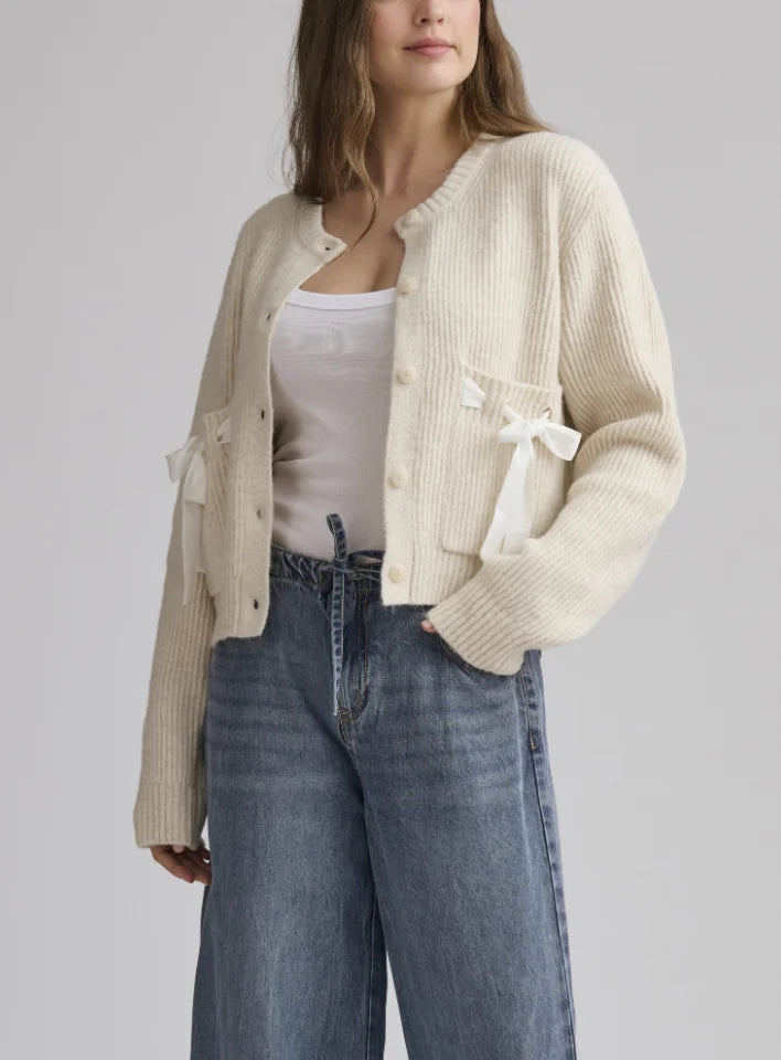 Splendid | Stassi Satin Tie Cardigan | Vagabond | Apparel | Boutique