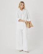 Splendid | Stella Linen Cargo Pant | Model | Vagabond | Apparel | Boutique