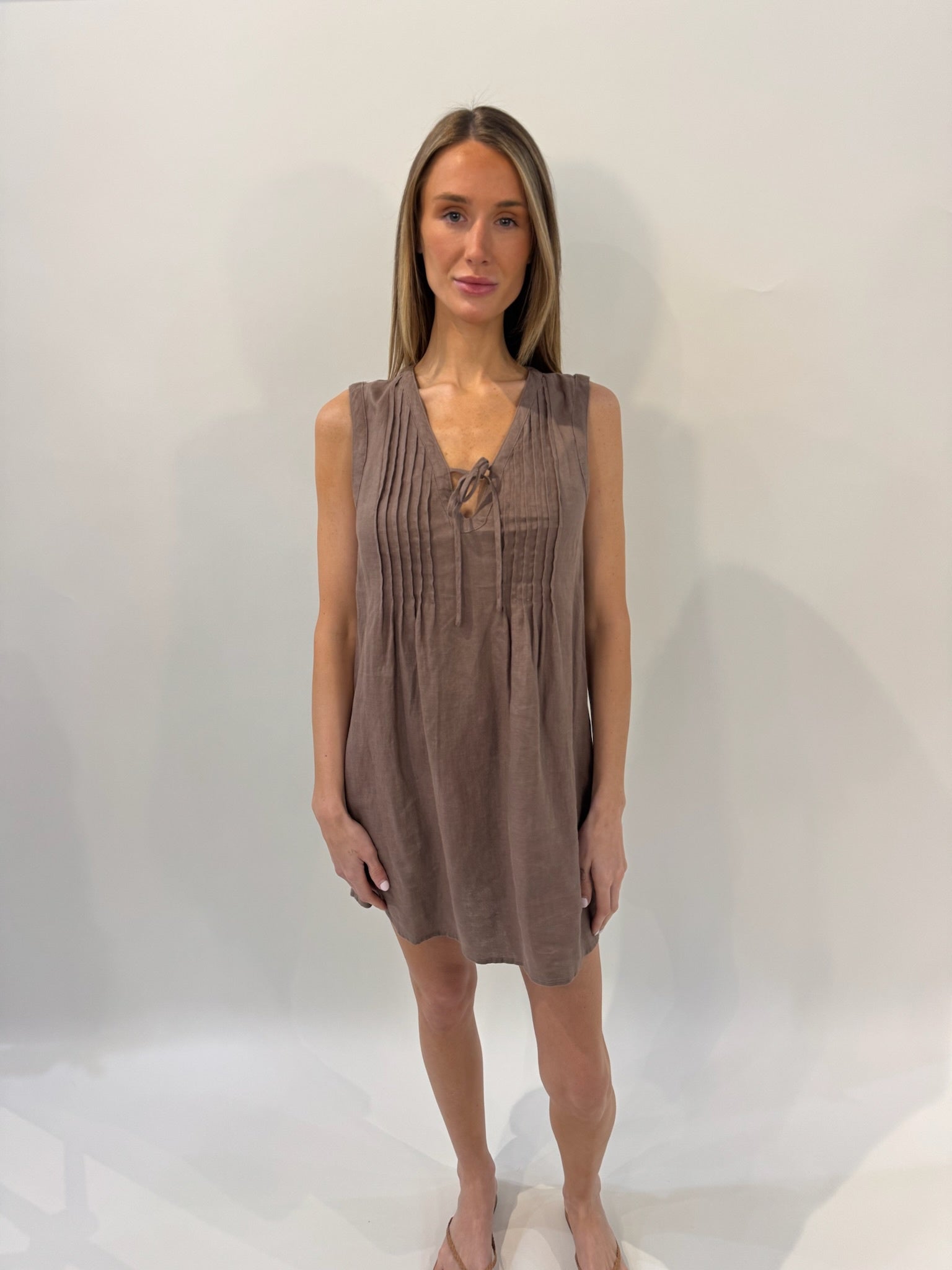 Splendid |  Stella Linen Mini Dress | Vagabond | Apparel | Boutique