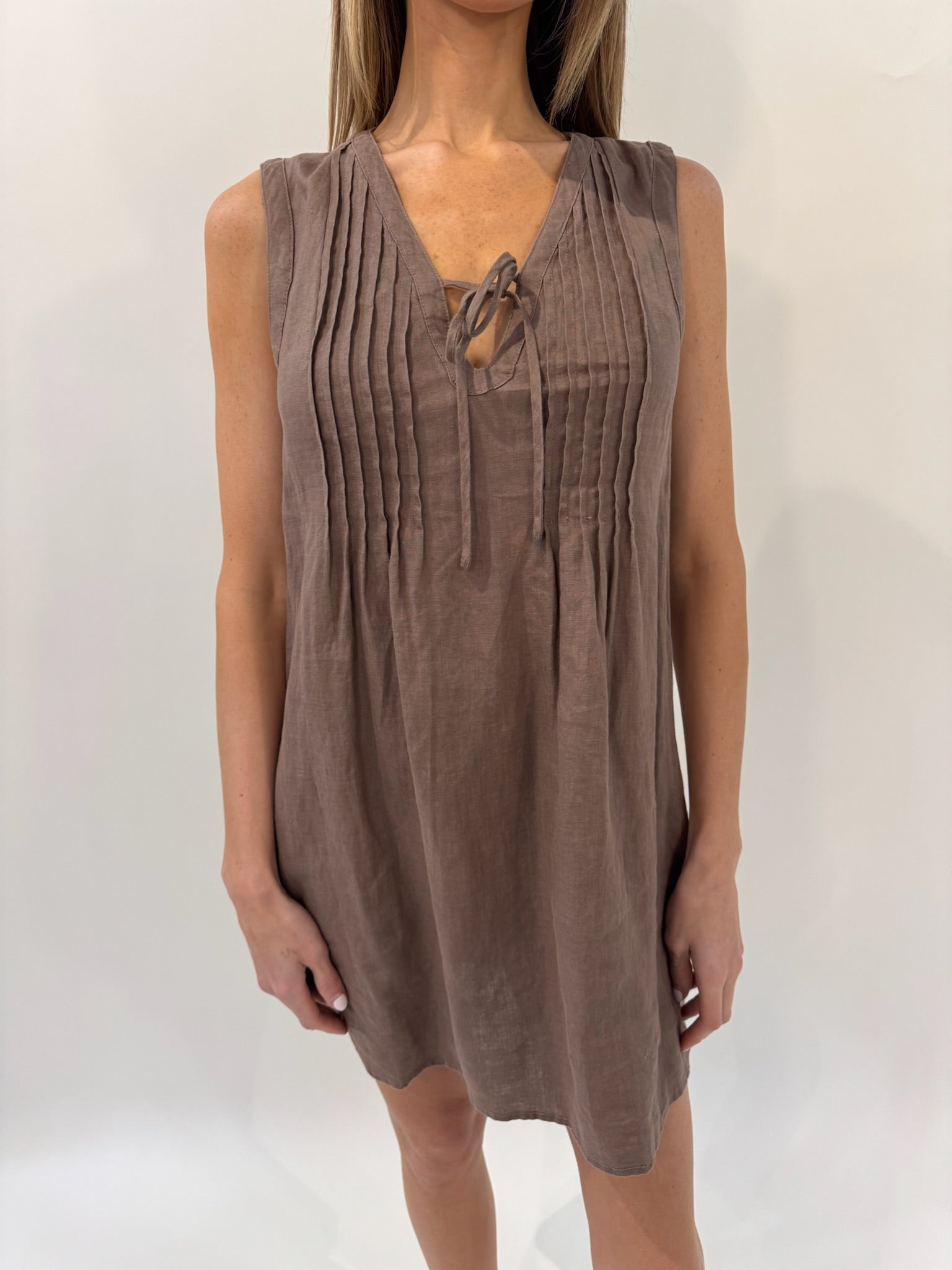 Splendid | Stella Linen Mini Dress | Vagabond | Apparel | Boutique