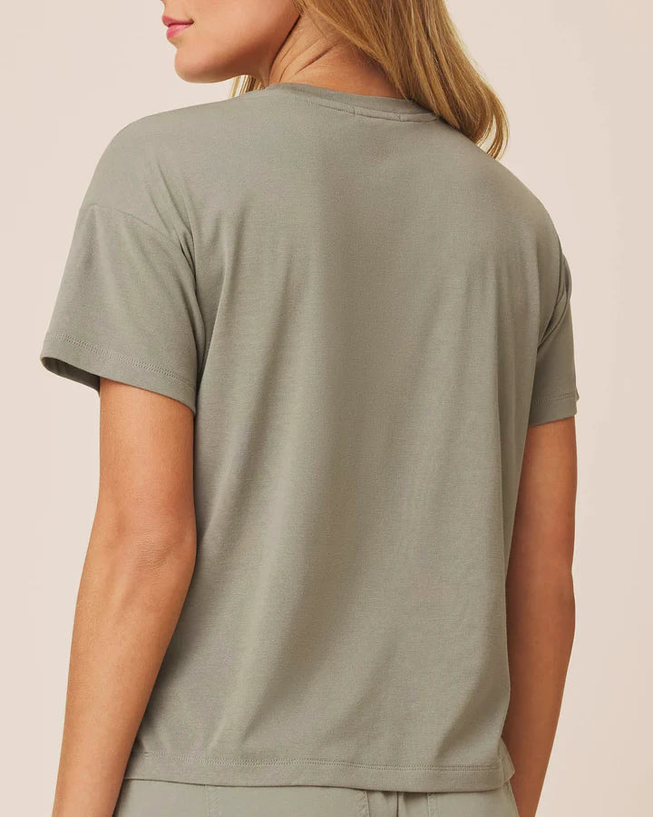Splendid | Sawyer Sandwash SS Top | Vagabond | Apparel | Boutique