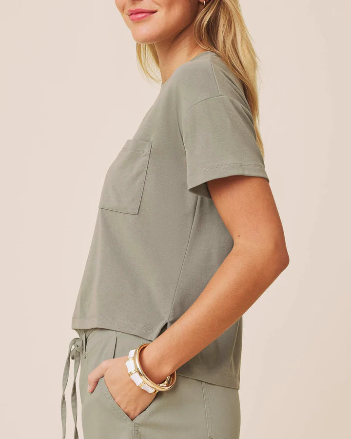 Splendid | Sawyer Sandwash SS Top | Vagabond | Apparel | Boutique