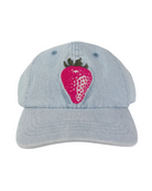 Tiny Whales |  Strawberry Fields Six Panel Hat | Vagabond | Apparel | Boutique