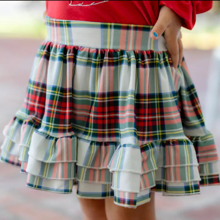 Sugar Bee | Ruffle Skirt | Model | Stock | Vagabond | Apparel | Boutique