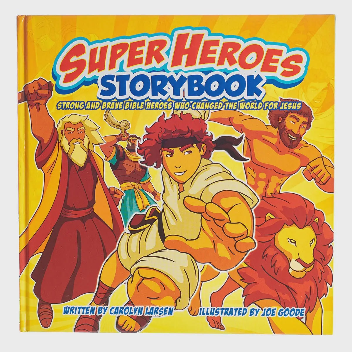 Christian Art Gift | Kid Book | Super Heroes | Storybook Hardcover | Vagabond | Apparel | Boutique