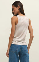 Z Supply | Select Striped Tank | Natural | Back | Vagabond | Apparel | Boutique