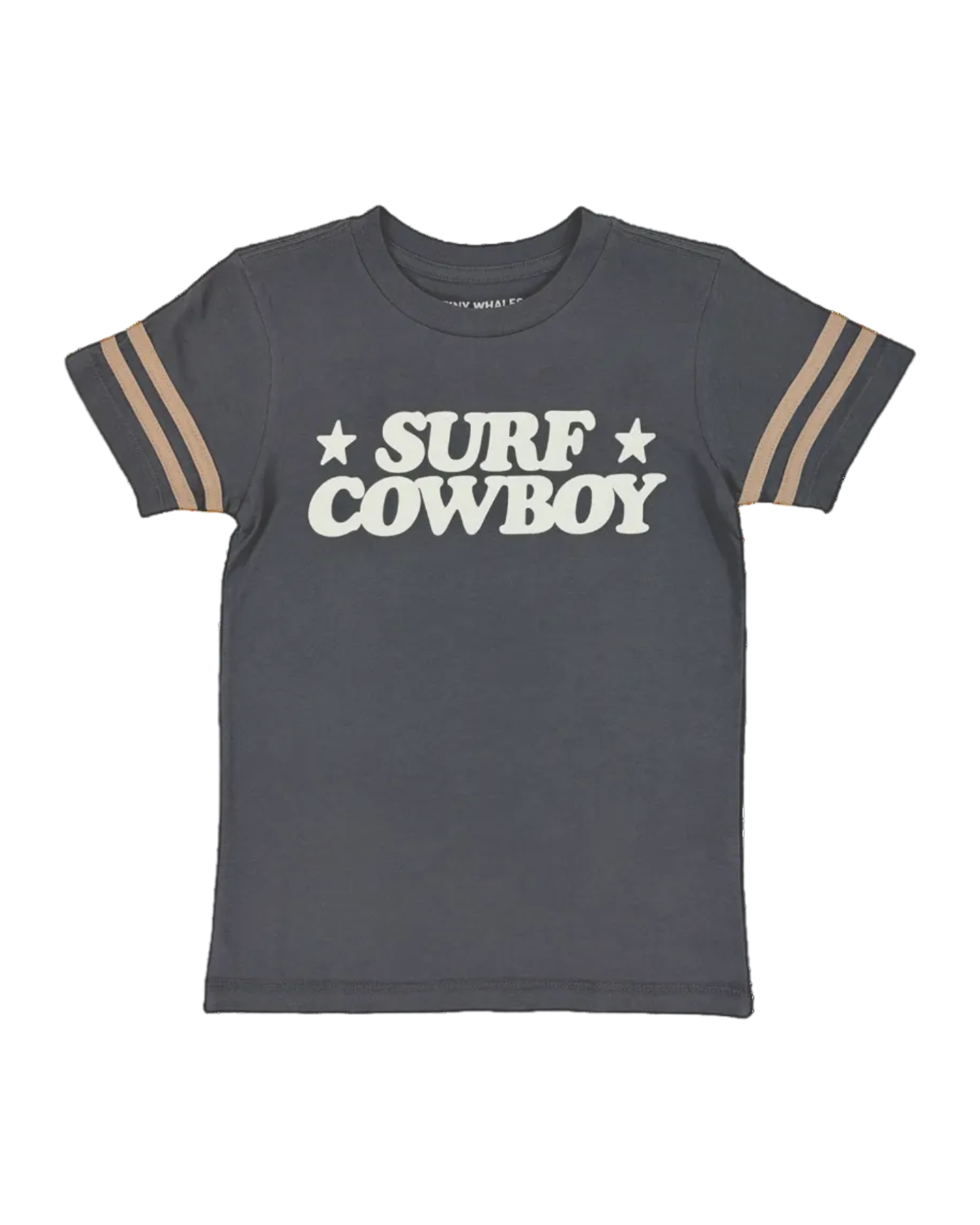 Tiny Whales Surf Cowboy Rad Retro Tee