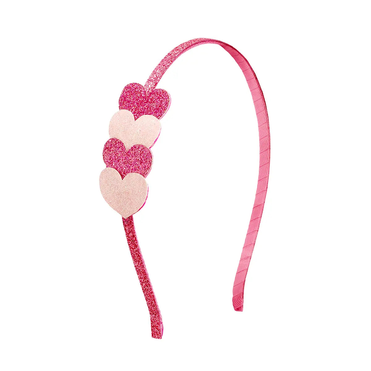 Sweet Wink | Pink Sparkle Valentines Headband | Stock | Vagabond | Apparel | Boutique