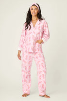 PJ Salvage | Sweeter Than Sugar 3-Piece Candy Cane Print Set | Vagabond | Apparel | Boutique