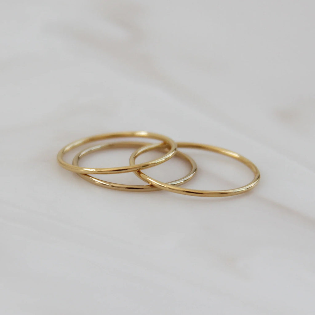 Maive Grace Ring Set of 3 Gold