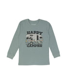 Tiny Whales | Happy Camper Long Sleeve Tee | Vagabond | Apparel | Boutique