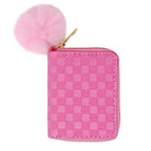 TTZG | Checker | Canvas | Wallet | Pink | Vagabond | Apparel | Boutique