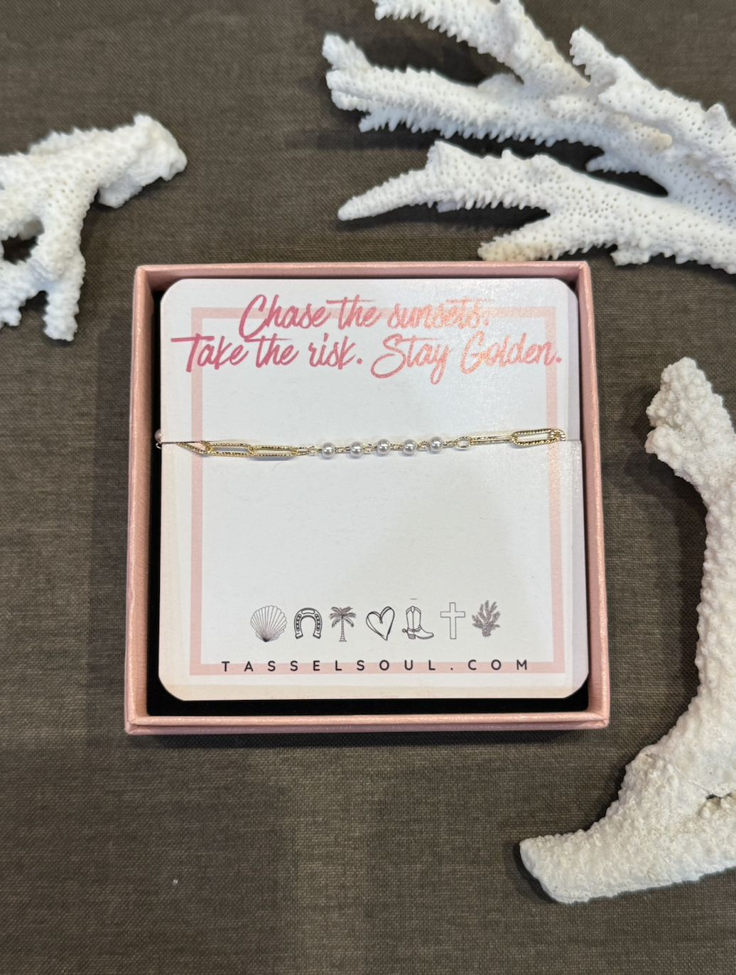 Tassel Soul | Pearl Chain Anklet | Vagabond | Apparel | Boutique