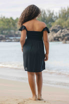 Tiare Hawaii Kid | Hollie Dress | Black | Back | Vagabond Apparel Boutique