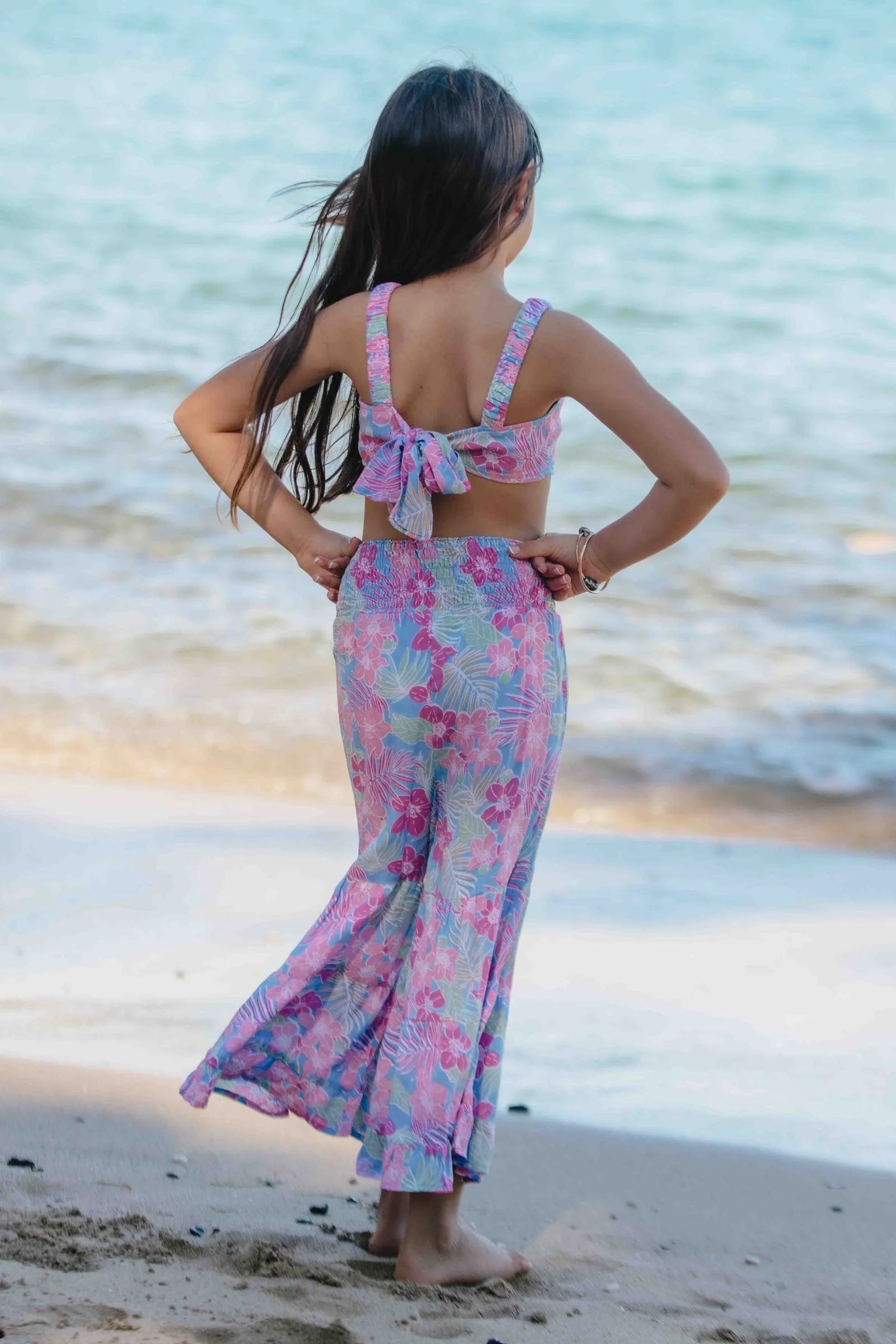 Tiare Hawaii |  Kid Papaya Top | Back | Vagabond | Apparel | Boutique