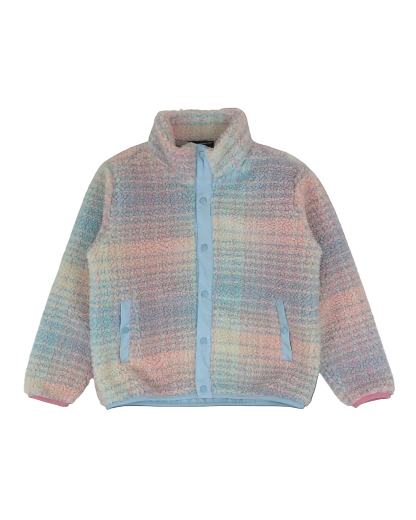 Tiny Whales Cotton Candy Sherpa Jacket
