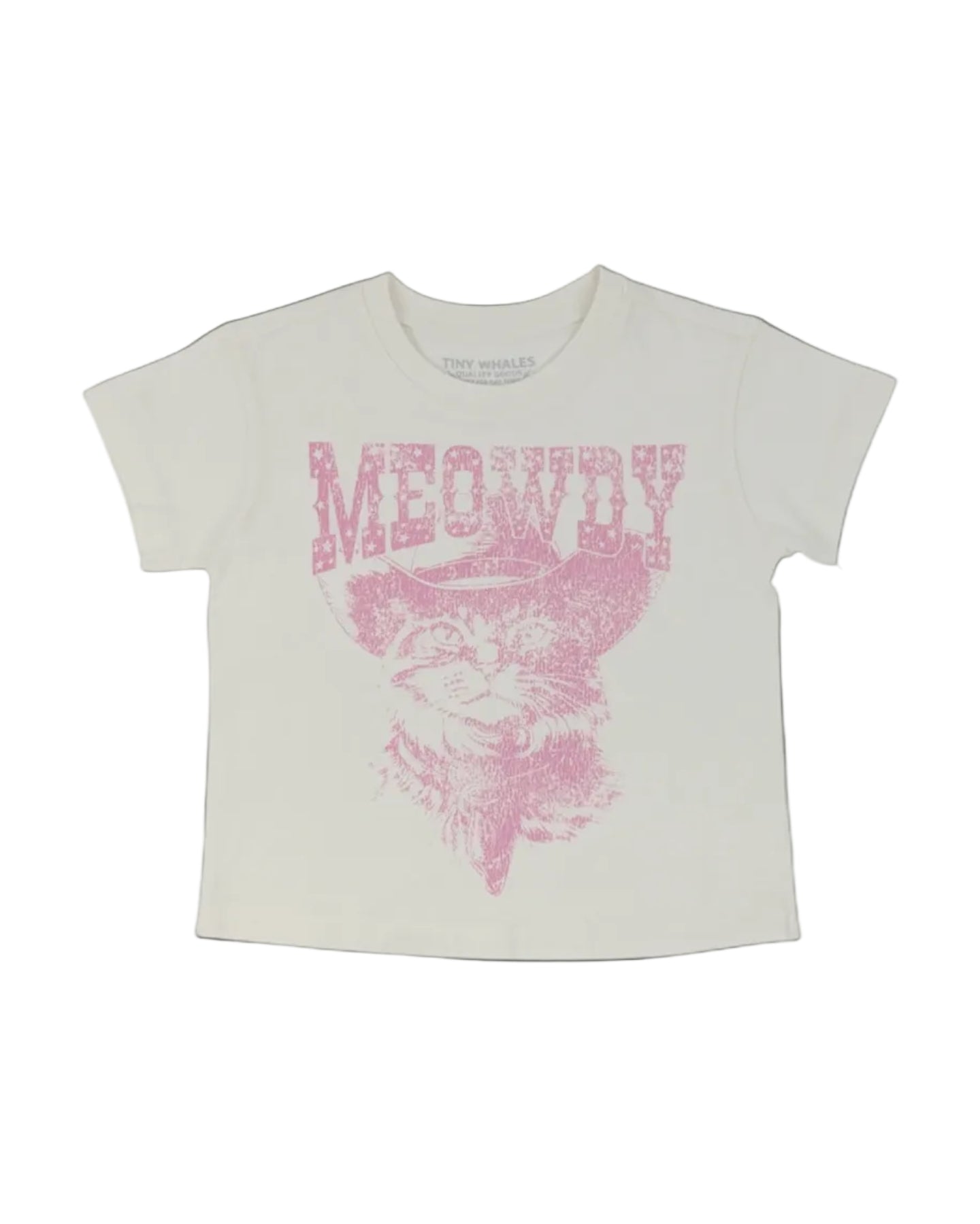 Tiny Whales Meowdy Tee