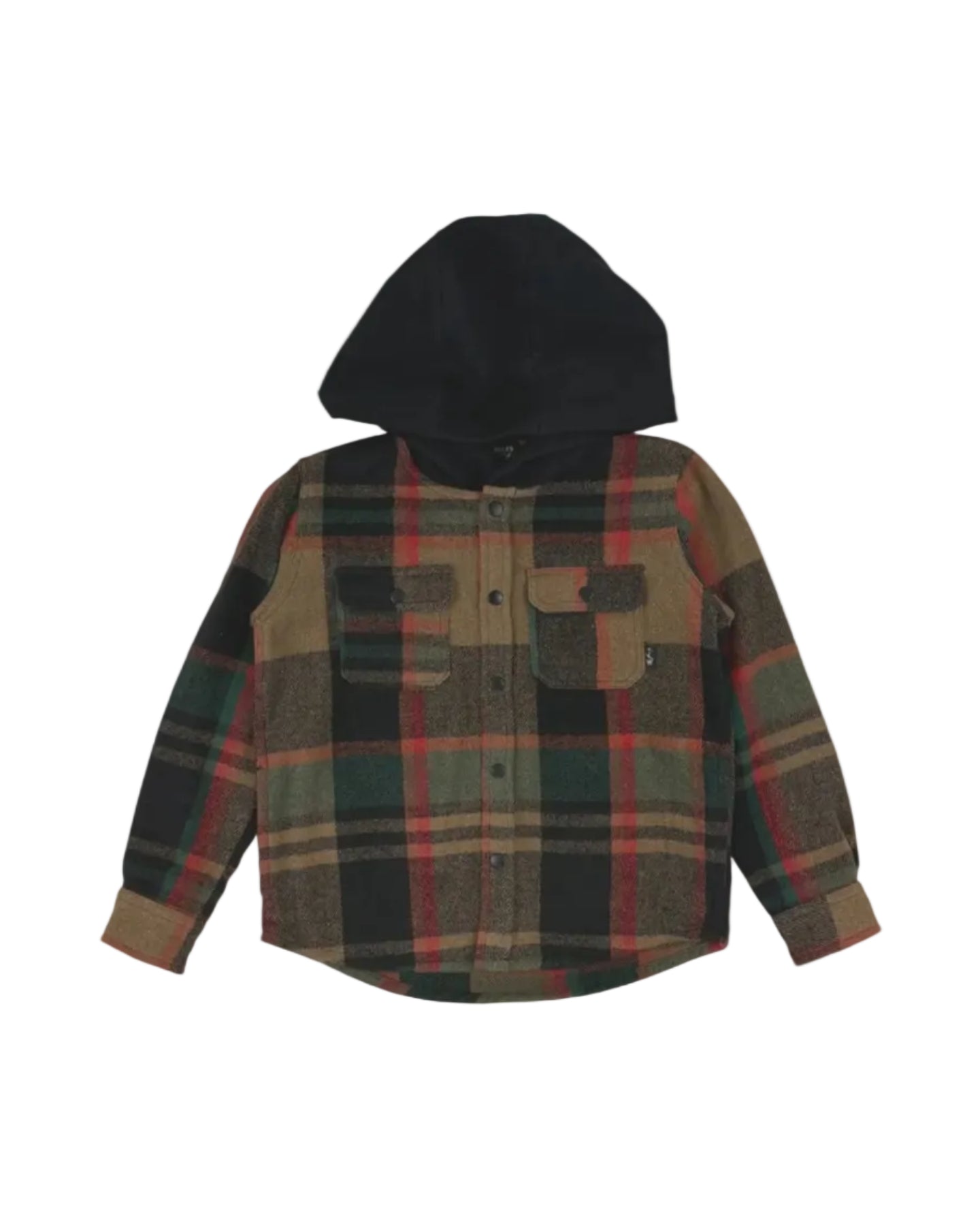Tiny Whales Woodsman Hooded Shacket