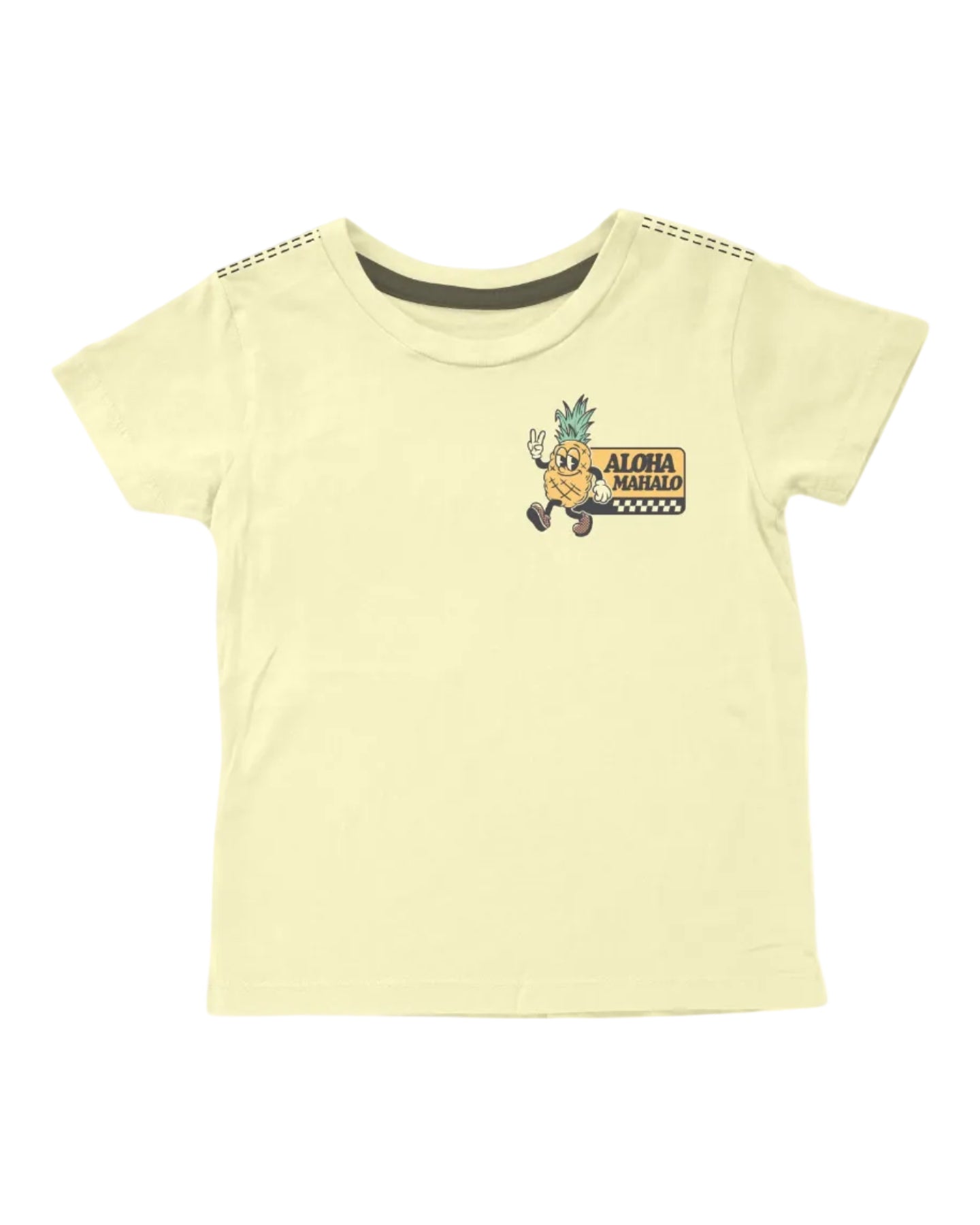 Tiny Whales | Aloha Mahalo Tee | Front | Vagabond | Apparel | Boutique