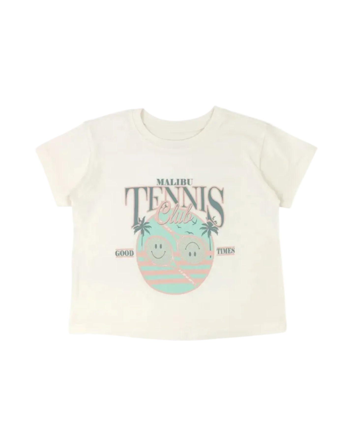 Tiny Whales | Tennis Club S/L Boxy Tee | Vagabond | Apparel | Boutique